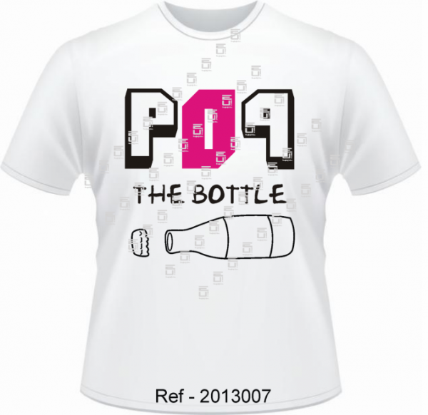 CAMISA POP THE BOTTLE