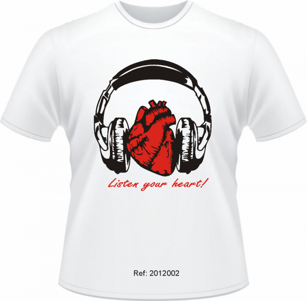 Camisa LISTEN YOUR HEART